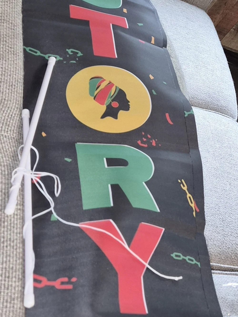 Happy Black History Month Banner